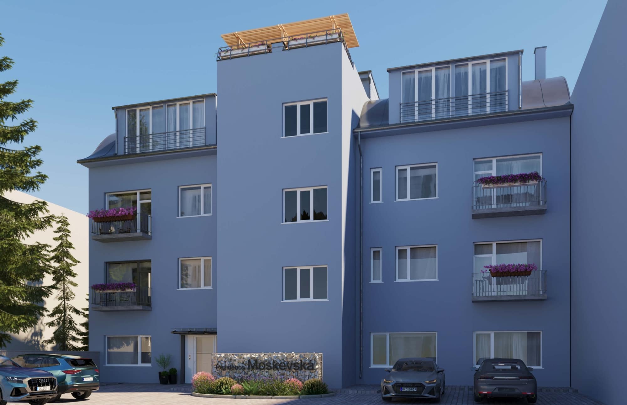 Vaše nové luxusní bydlení v srdci Karlových Varů – 2+kk v Rezidenci Moskevská