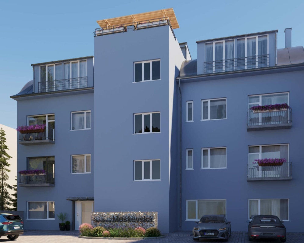 Vaše nové luxusní bydlení v srdci Karlových Varů – 2+kk v Rezidenci Moskevská